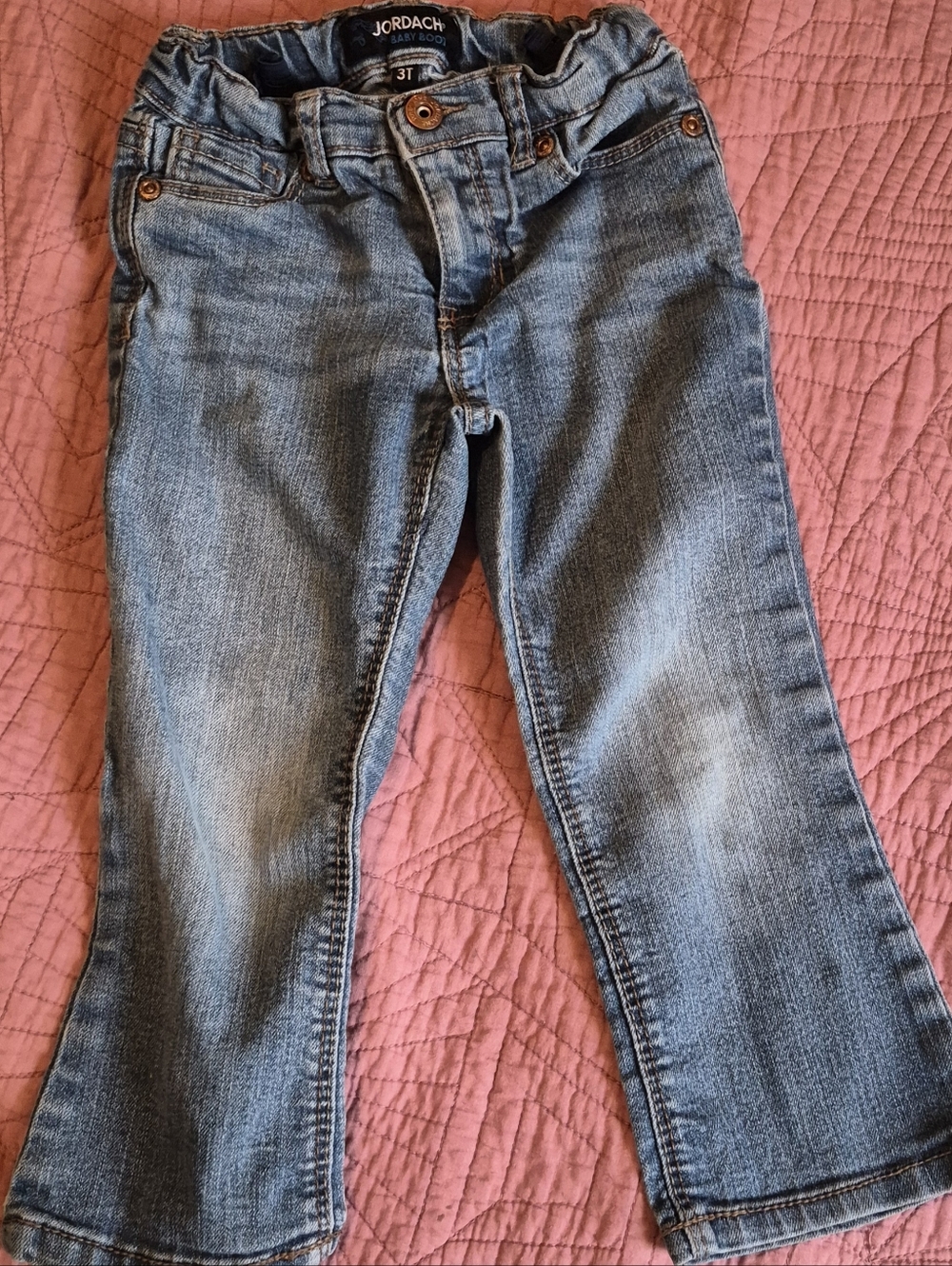 Jordache Light Blue Baby Boot Jeans